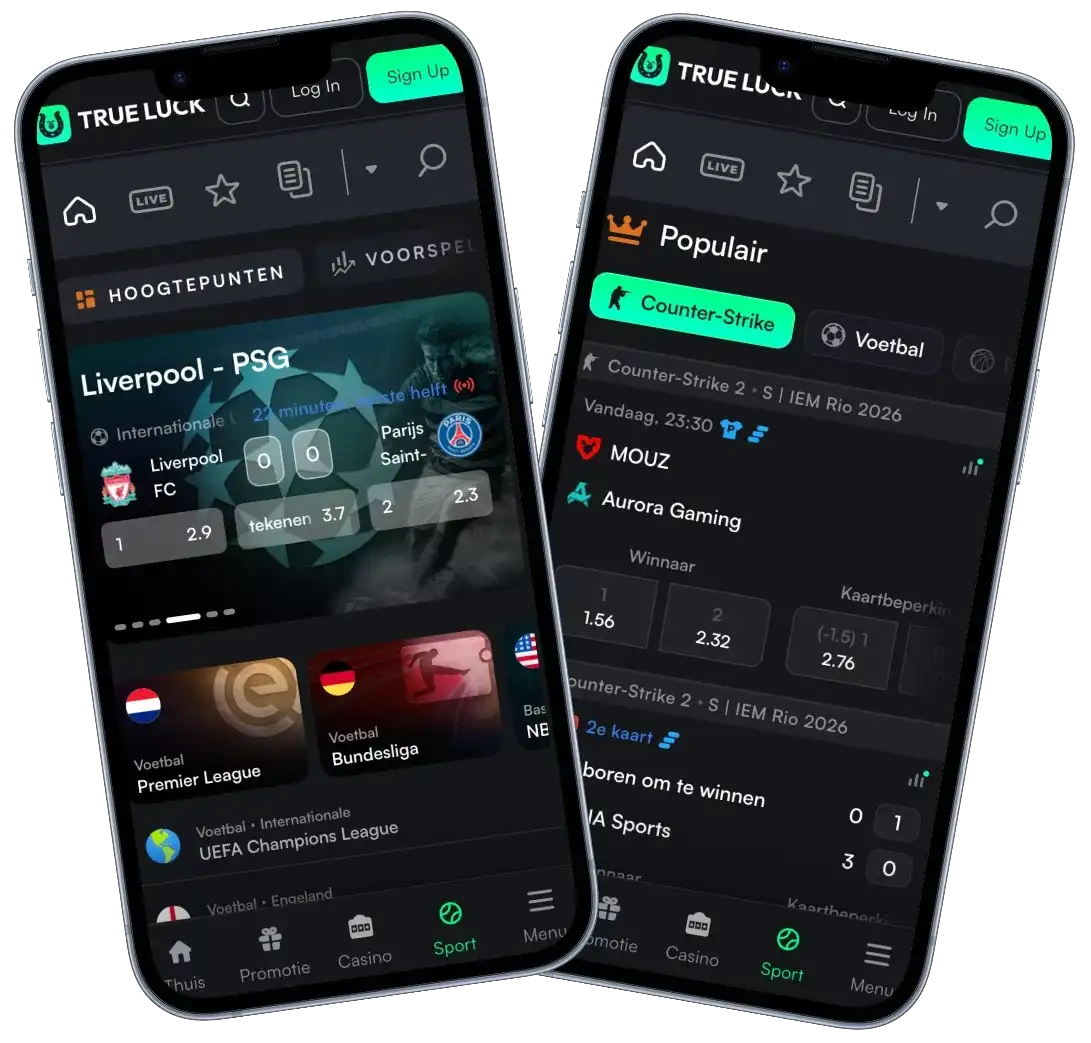 TrueLuck Casino mobiel gokken op Android en iOS